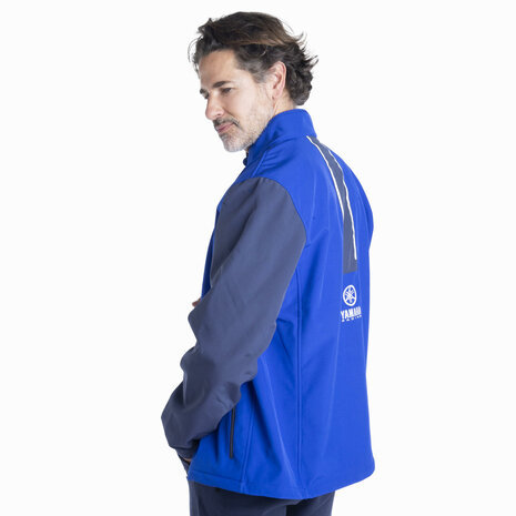 Paddock Blue softshell jas voor heren