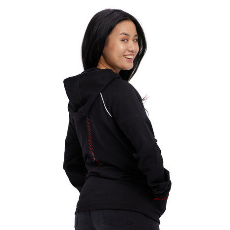 REVS hoodie met rits voor dames