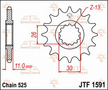 Voortandwiel 15 tands JT Sprockets